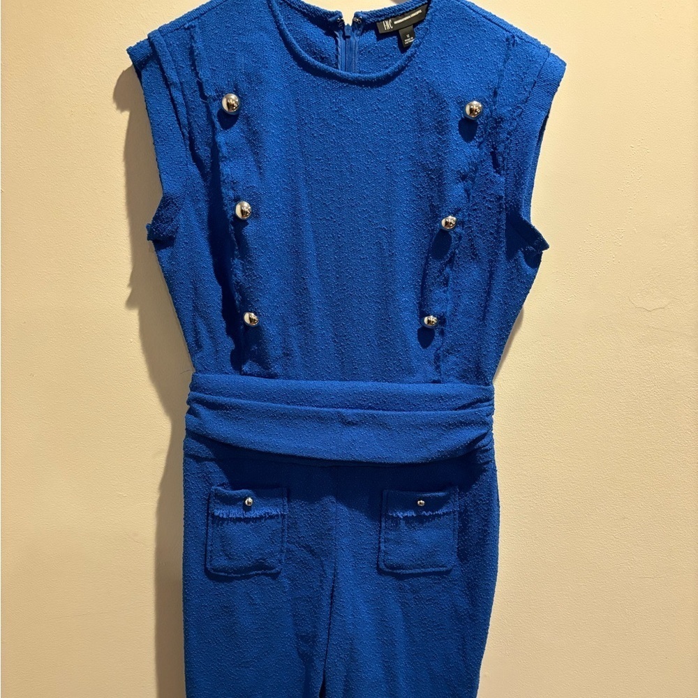 INC one piece suit jumper size 12.